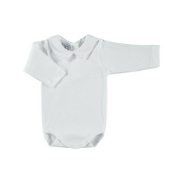 Overview image: Babidu Romper pique wit-roze