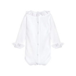 Overview second image: Babidu Romper broderie roze