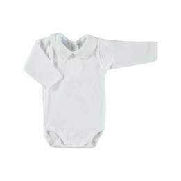 Overview image: Babidu Romper pique wit