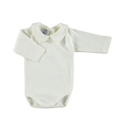 Overview image: Babidu Romper algodon creme