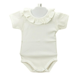 Overview image: Babidu Romper ruches creme