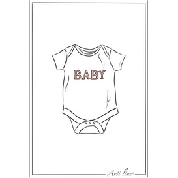 Overview image: Arti Line Kaart Romper Roze