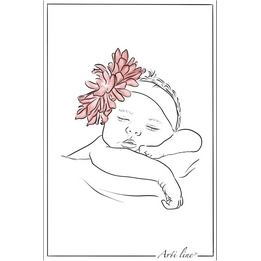 Overview image: Arti Line Kaart Baby Haarband