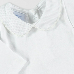 Overview second image: Babidu Romper pique wit-beige
