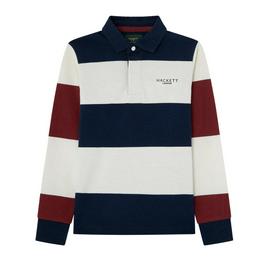 Overview image: Hackett Rugby Polo Streep