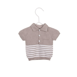 Overview image: Wedoble Polo Sweater Streep