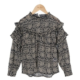 Overview image: BY-BAR Blouse Feline Outlet